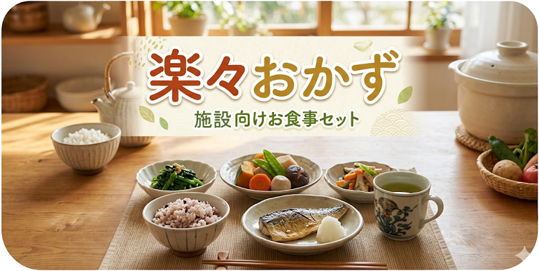 施設向けお食事セット・宅配弁当